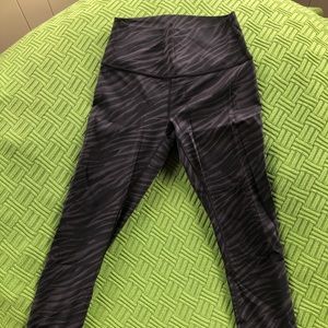 Lululemon Wunder Under Size 6 - 25” Length - Le Tigre DISCONTINUED
